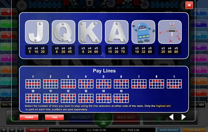 Roboslots - 1x2Gaming