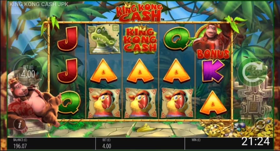 King Kong Cash Jackpot King - Blueprint Gaming