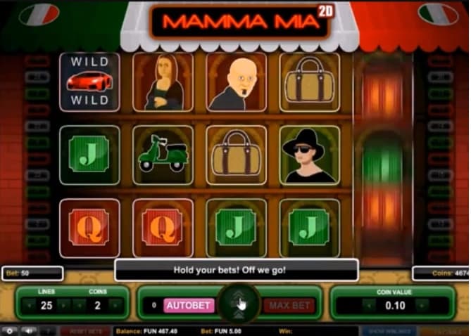 Mamma Mia 2D - 1X2Gaming