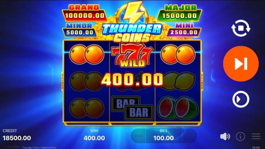 Thunder Coins - Playson