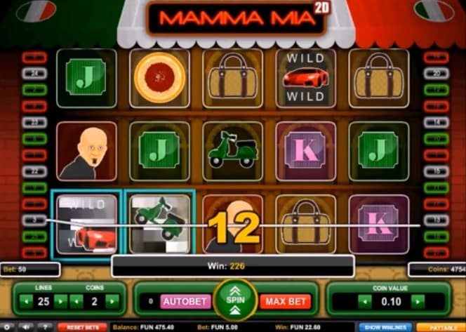 Mamma Mia 2D - 1X2Gaming