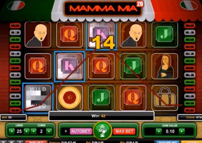 Mamma Mia 2D - 1X2Gaming