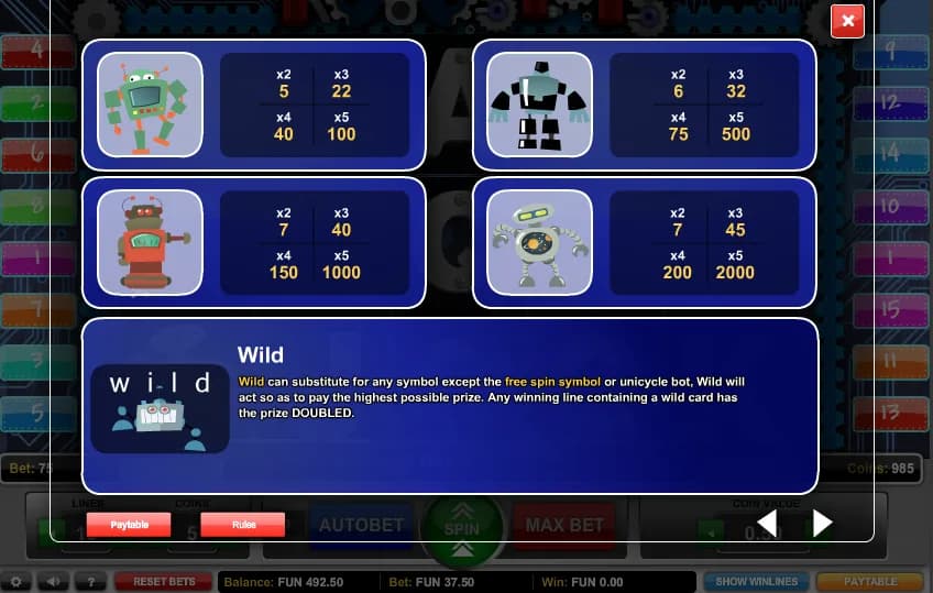Roboslots - 1x2Gaming
