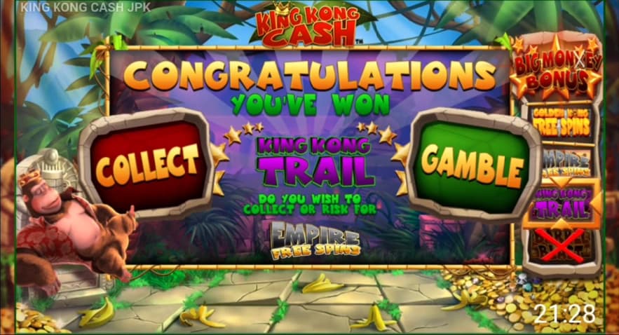 King Kong Cash Jackpot King - Blueprint Gaming